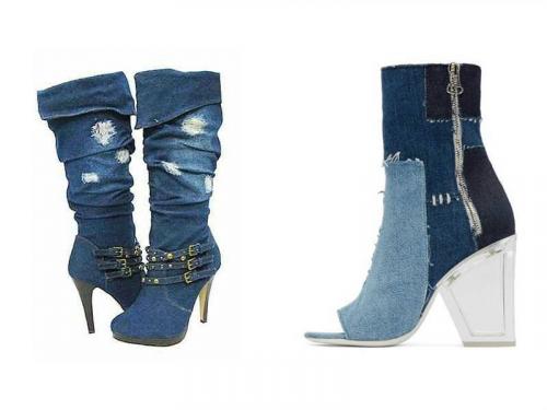 С чем носить летние сапоги 18