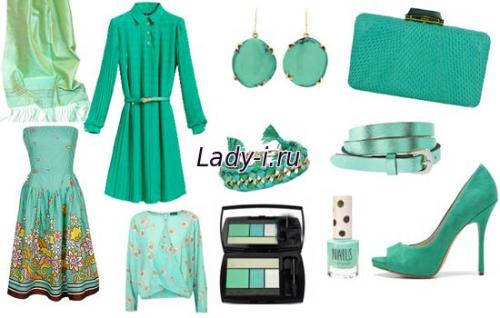 Мятный цвет кому идет. Цвета, сочетающиеся с мятным цветом в одежде 03