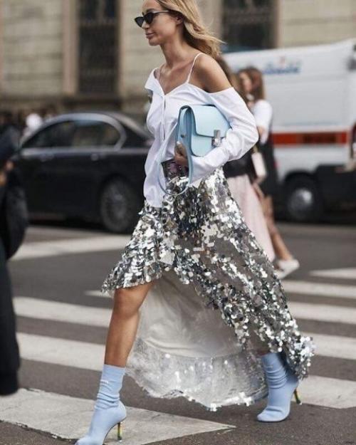 Сапоги с открытым носком с чем носить. Тренд сезона — сапоги-носки: 10 образов, которые никого не оставят равнодушным