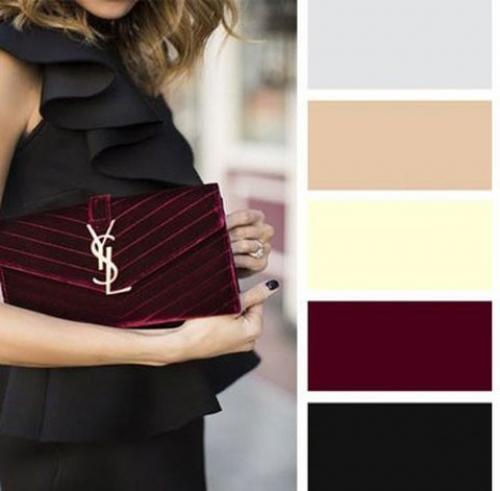 Цвет бордовый, что значит. Как сочетать бордовый цвет в одежде?