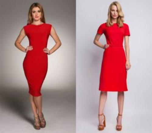 Туфли к длинному красному платью. Выбор по стилю платья