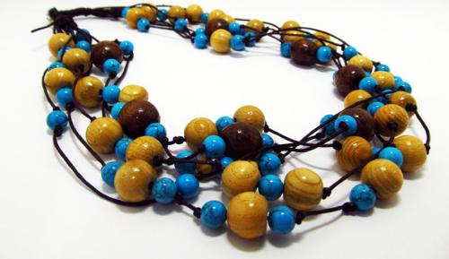 Украшения из деревянных бусин своими руками. Как изготовить бусы из дерева собственноручно