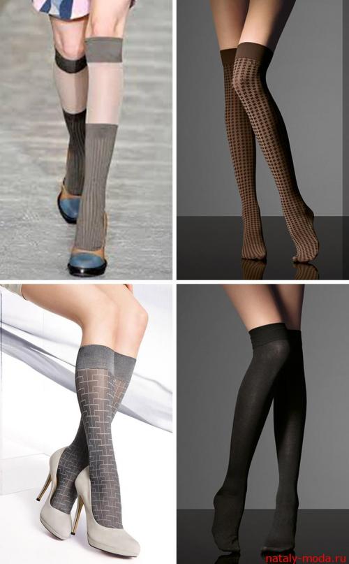 Модные гольфы 2019. Модные гетры и теплые гольфы осень-зима 2019-2019 фото