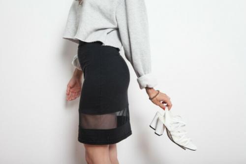 Как удлинить джинсовую юбку своими руками. Как удлинить юбку или платье своими руками?