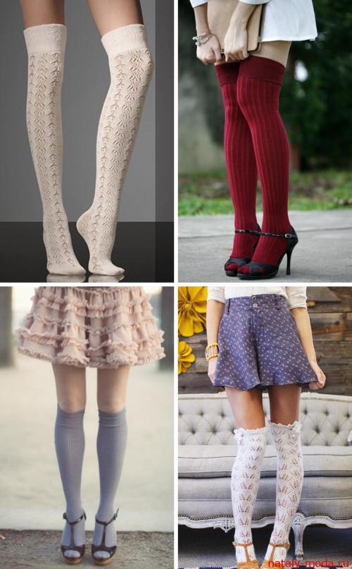 Модные гольфы 2019. Модные гетры и теплые гольфы осень-зима 2019-2019 фото