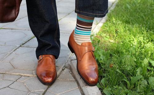 С чем носить мужские гольфы. 