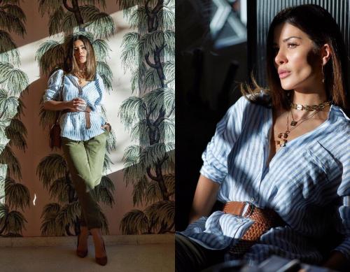 Рубашка в полоску 2019. Женская рубашка - модные тренды 2019