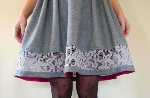 Как удлинить джинсовую юбку своими руками. Как удлинить юбку или платье своими руками?