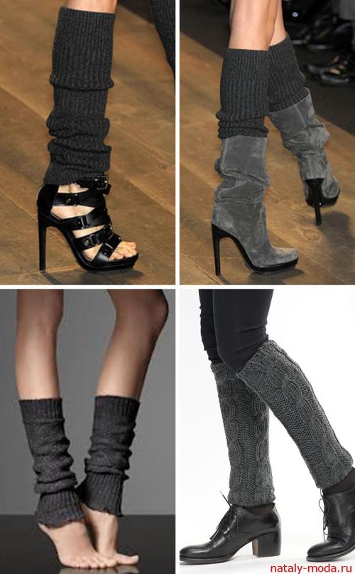 Модные гольфы 2019. Модные гетры и теплые гольфы осень-зима 2019-2019 фото