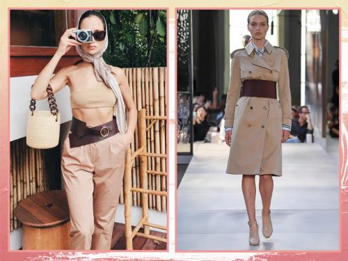 С чем носить ремень широкий. Широкие ремни вернулись: с чем носить сегодня маст-хэв нулевых