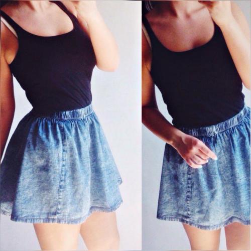 Модные джинсовые юбки 2019. ТОП 3 самых модных джинсовых юбок на 2019-20 годы и с чем их носить