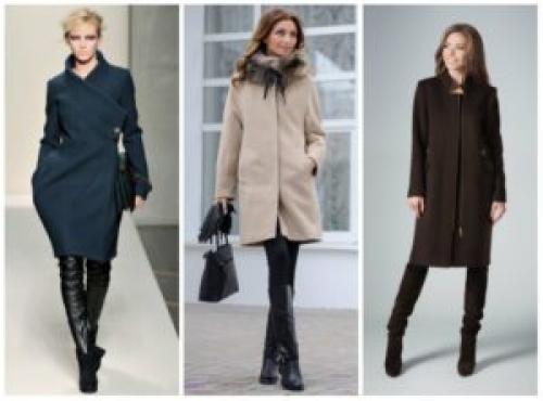 С какой обувью носить пальто до колена. С какой обувью носить женское пальто
