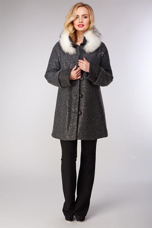 Пальто с меховым воротником женское. Зимнее пальто с меховым воротником — модные фасоны и модели