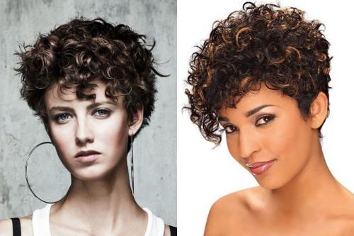 Стрижки на тонкие волосы средней длины вьющиеся волосы. На короткие волосы
