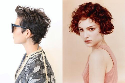 Стрижки на тонкие волосы средней длины вьющиеся волосы. На короткие волосы