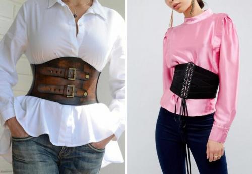 Широкий пояс 2019. Дополняем образ правильно: модные ремни 2019-2020 года