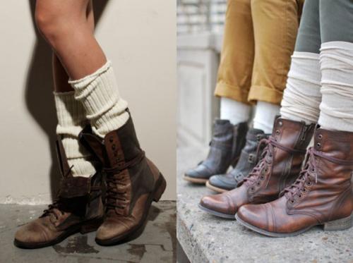 Гетры, как носить с ботинками. С чем носить гетры: 6 модных способов