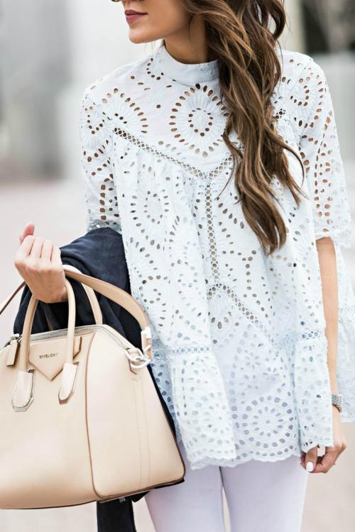 Кружевная кофта с чем носить. С чем носить кружевные блузки? 03 Кружевная кофта с чем носить. С чем носить кружевные блузки? 03