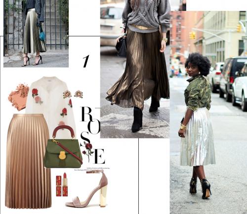 Сумка цвета металлик с чем носить. 10 способов носить металлик / 10 Ways to wear metallic color