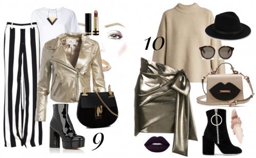 Сумка цвета металлик с чем носить. 10 способов носить металлик / 10 Ways to wear metallic color
