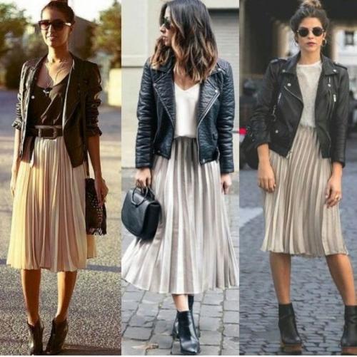 С чем носить куртку косуху. Как носить косуху этой весной, если вам за 40?