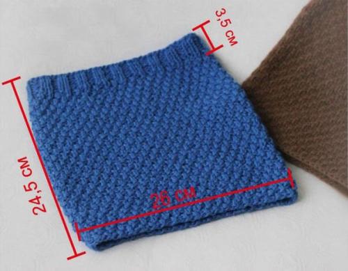 Как надевать снуд ребенку. Самый простой детский снуд спицами для начинающих: схема, описание, видео