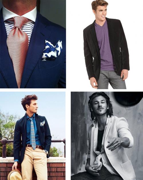 Романтический стиль одежды для мужчин. Романтический стиль