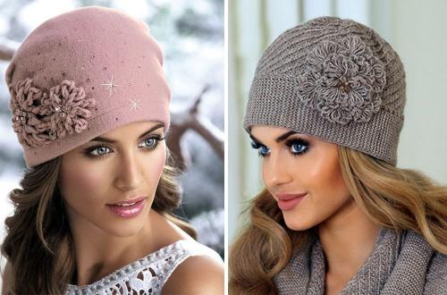Стильные шапки для женщин в возрасте 45 лет. Как подобрать шапку под тип внешности