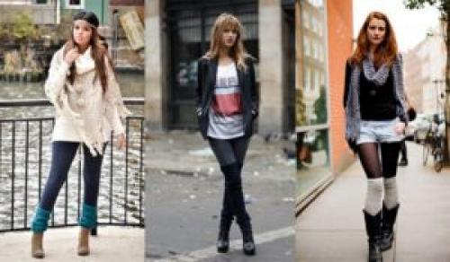 Гетры с ботинками без каблука. Как носить гетры зимой