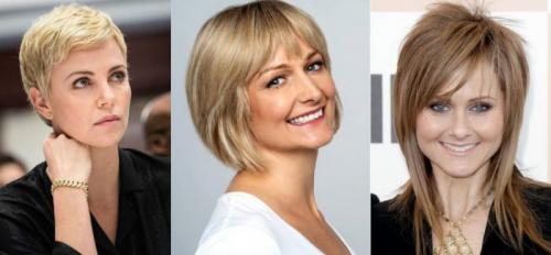 Стрижки для женщин 45 лет. Как нужно стричься женщинам после 45 лет