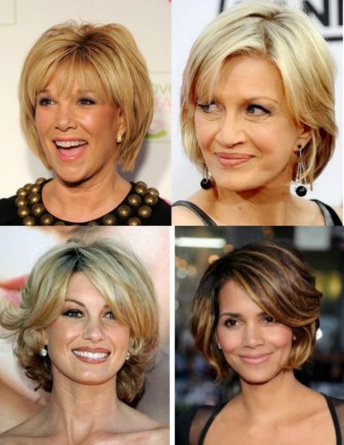 Стрижки для женщин 45 лет. Как нужно стричься женщинам после 45 лет