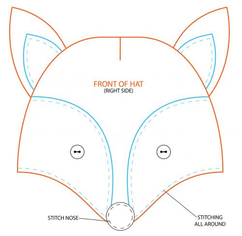Как сделать лисий хвост своими руками. Оригинальный костюм лисички. Мастер класс + выкройки (1:1)