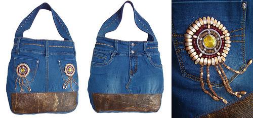 Украсить сумку своими руками. Отделка