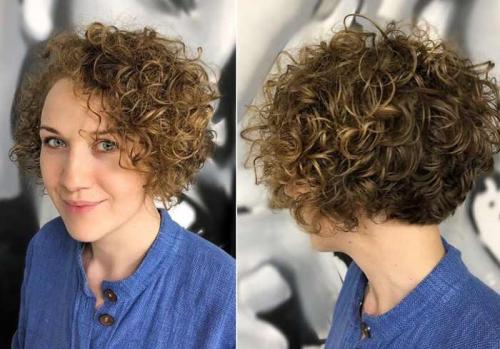 Технология стрижки кудрявых волос. Что учитывать при стрижке кудрей, как избежать неудачного варианта