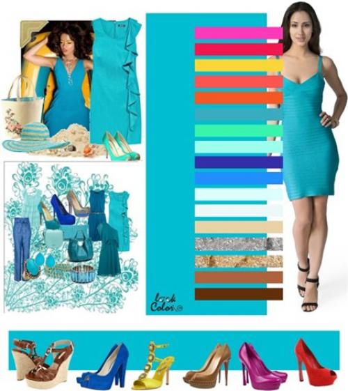 Цвет фиалка в одежде. Как правильно сочетать цвета в одежде