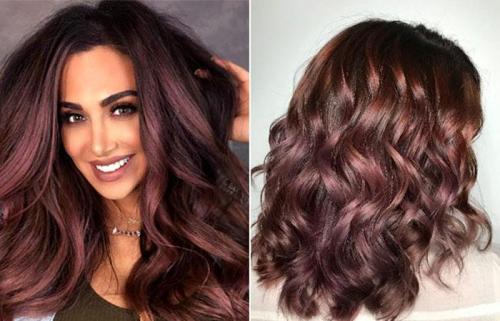 Кому идет бордовый цвет. Яркость и дерзость бордового цвета волос: 17 лучших оттенков