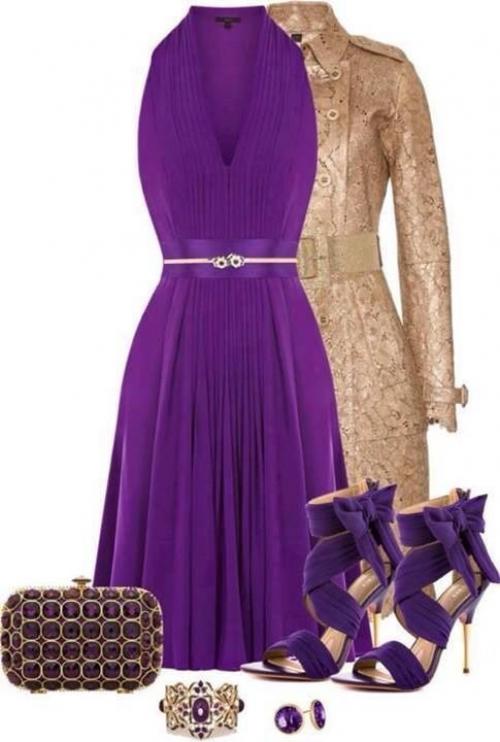 Фиолетовый цвет в моде. Фиолетовый – цвет королей. С чем носить этот цвет богатства?