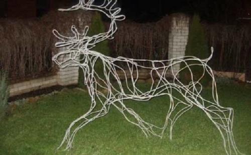 Шаблон из проволоки оленя. — Статистика 15