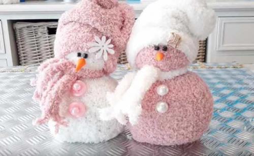 Снеговик из проволоки и гирлянды. Снеговики своими руками на новый год 2020 из подручных материалов