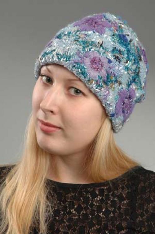 Вышивка на шапке бисером. Идеи для вышивания