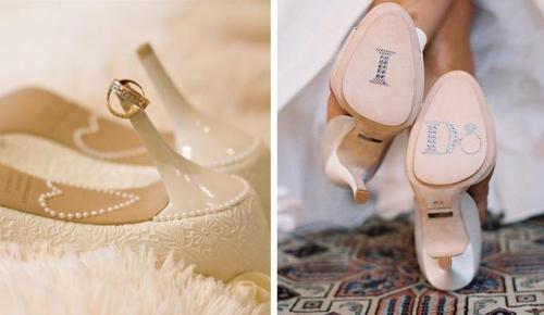 Туфли свадебные своими руками. Декор свадебных туфель 04