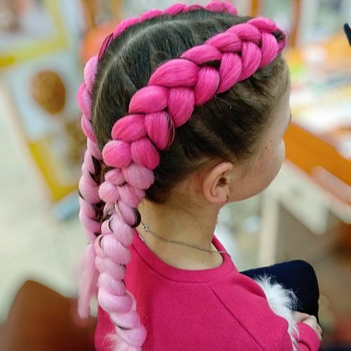 2 косы из канекалона. Косы с канекалоном –, как выбрать и ухаживать