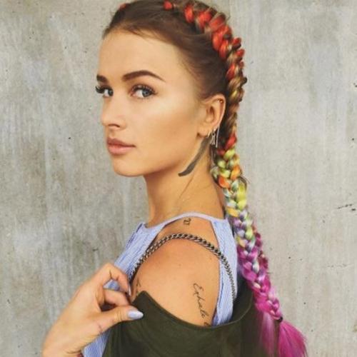 2 косы из канекалона. Косы с канекалоном –, как выбрать и ухаживать