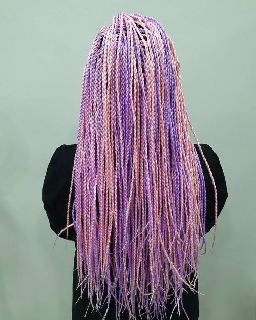 Как вплести канекалон ребенку. Лето должно быть ярким! Легкие прически с канекалоном для детей