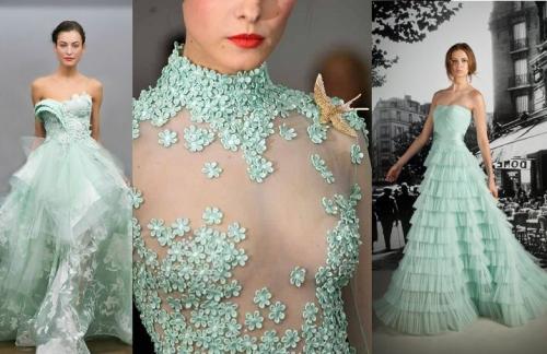 Мятный цвет 2019. Мятный цвет - тренд сезона 2019