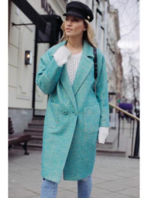 Мятный цвет зимой. С чем носить пальто мятного цвета