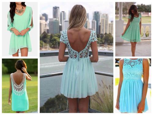 Мятный цвет 2019. Мятный цвет - тренд сезона 2019