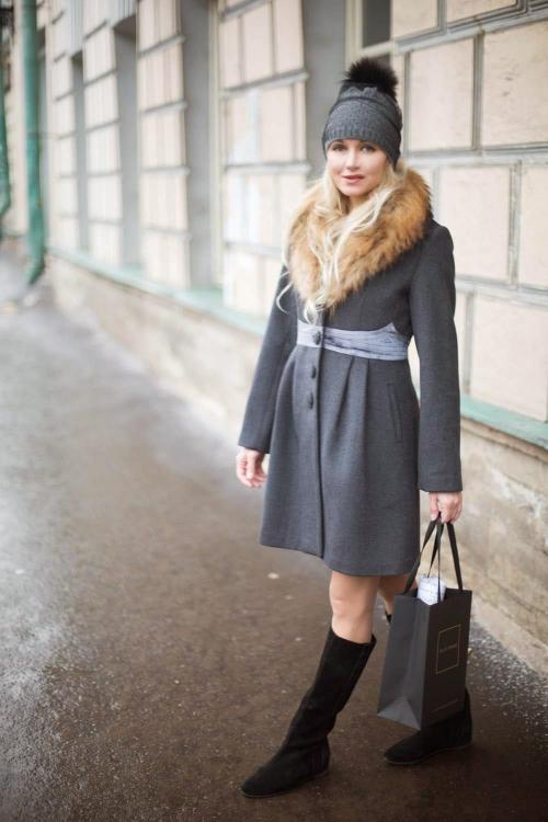 Головные уборы с пальто женское. С какой шапкой удачно сочетается пальто с мехом?