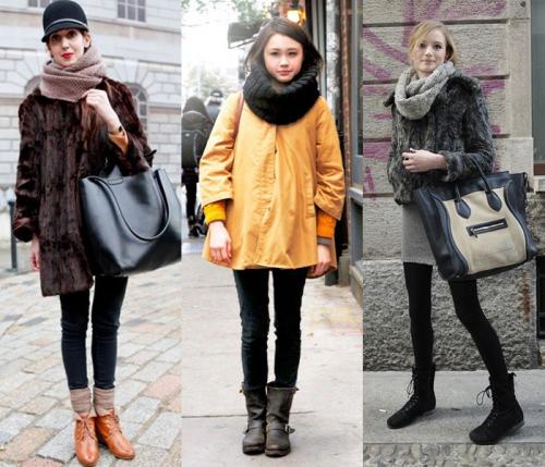 Головные уборы с пальто. В зависимости от стиля пальто…