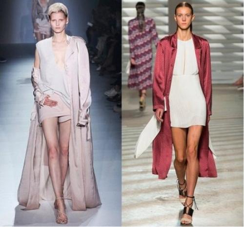 С чем носят пальто халат. С чем носить пальто-халат: фото стильных образов 22